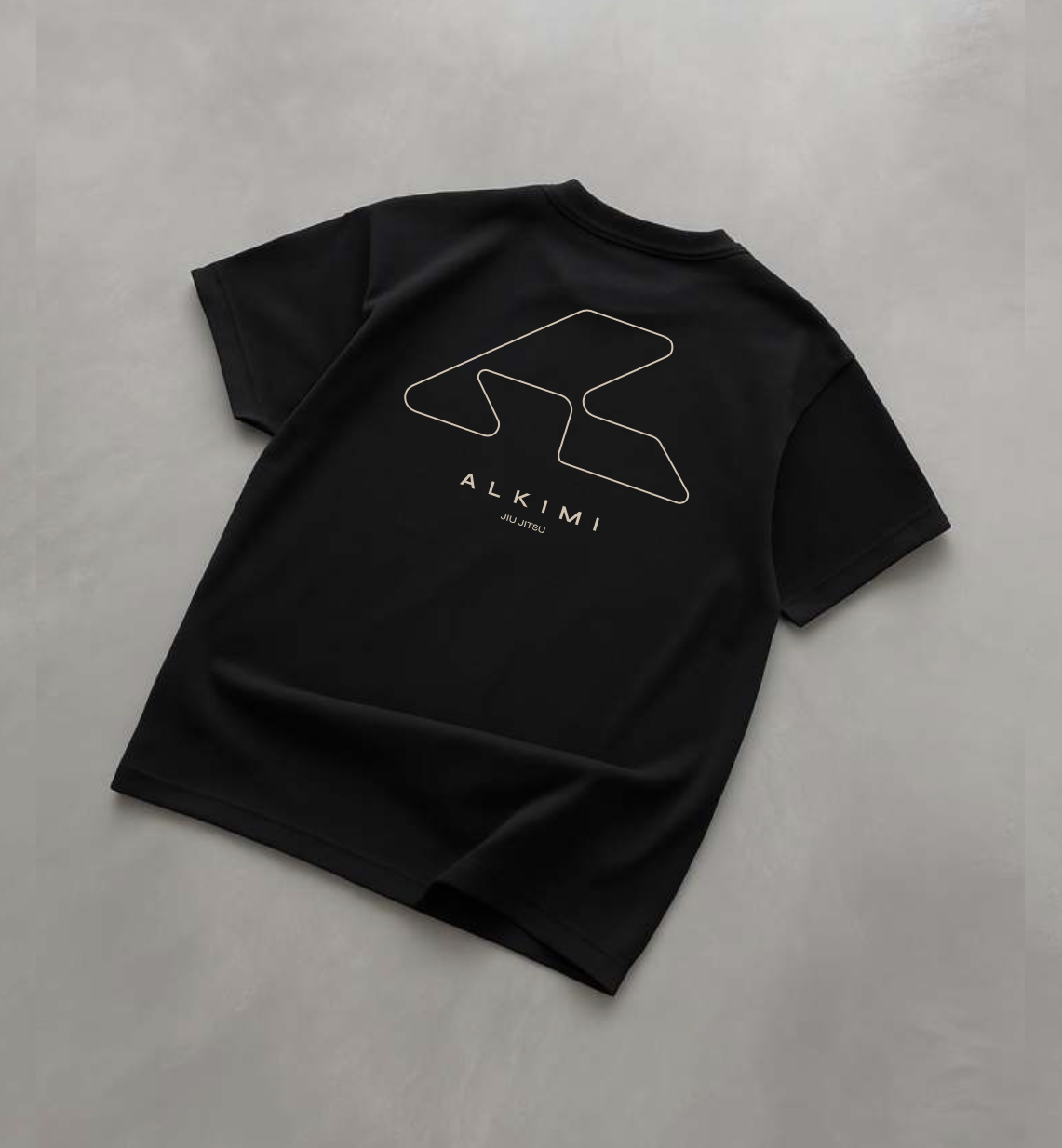 ALKIMI LOGO SHIRT - BLACK