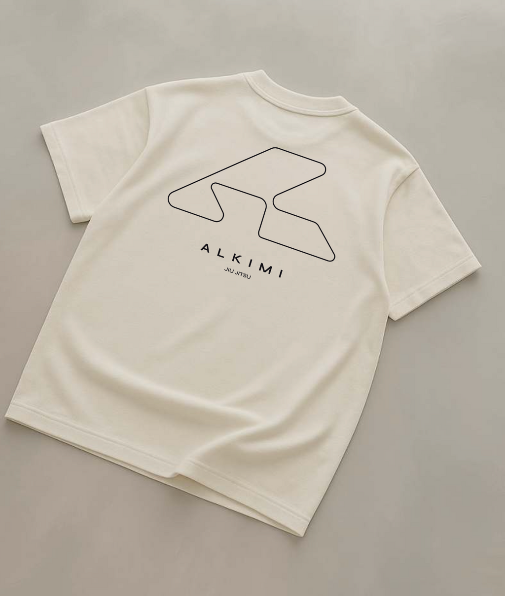 ALKIMI LOGO SHIRT - NATURAL
