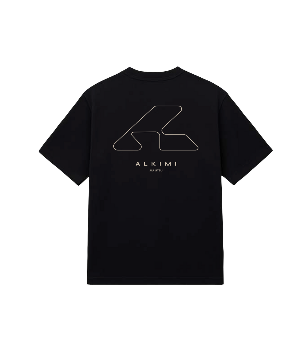 ALKIMI LOGO SHIRT - BLACK