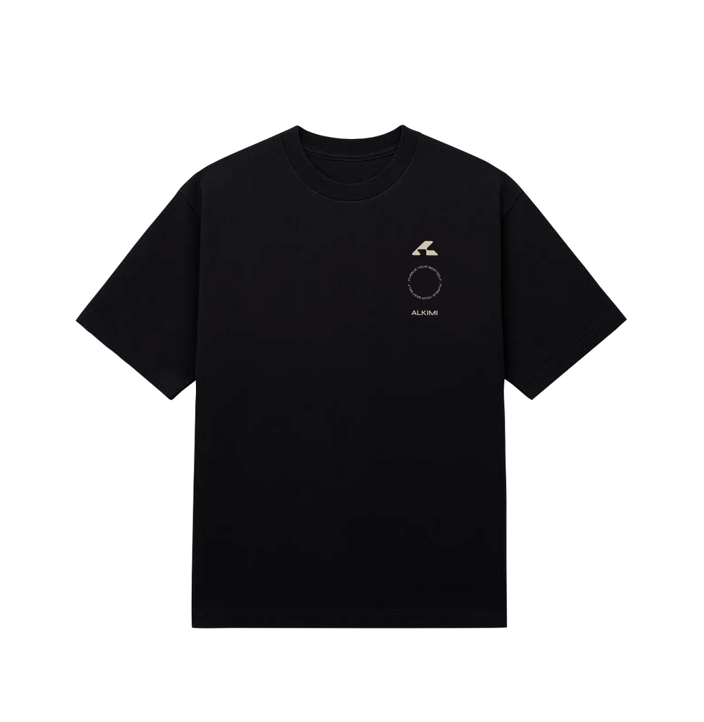 ALKIMI LOGO SHIRT - BLACK