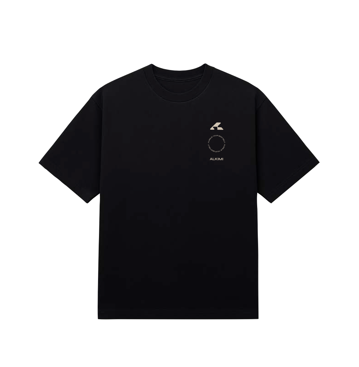 ALKIMI LOGO SHIRT - BLACK