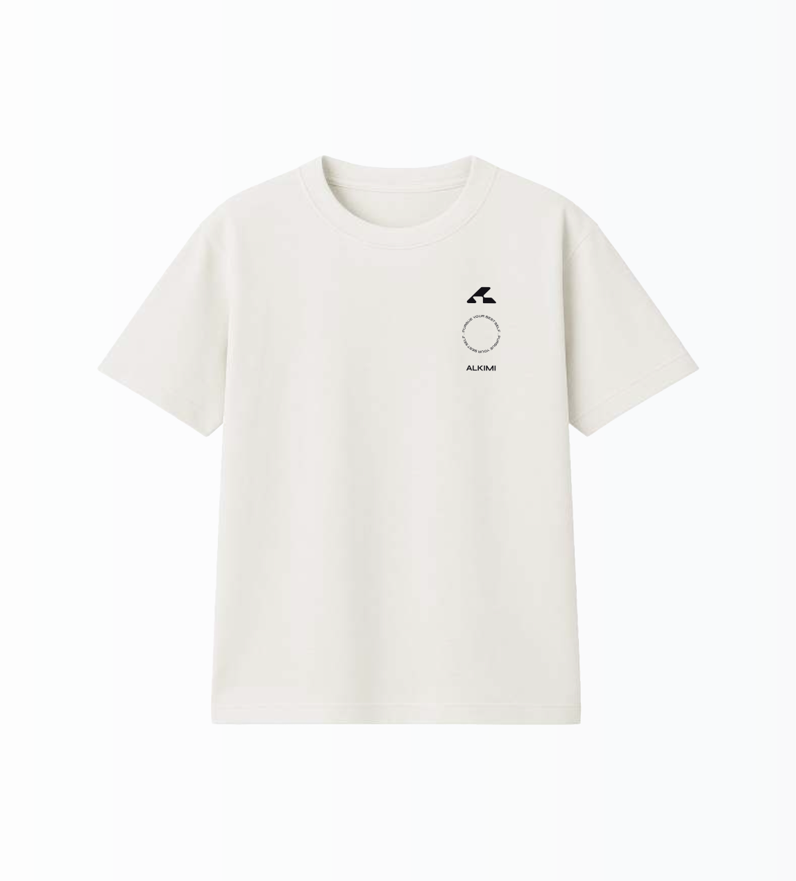 ALKIMI LOGO SHIRT - NATURAL