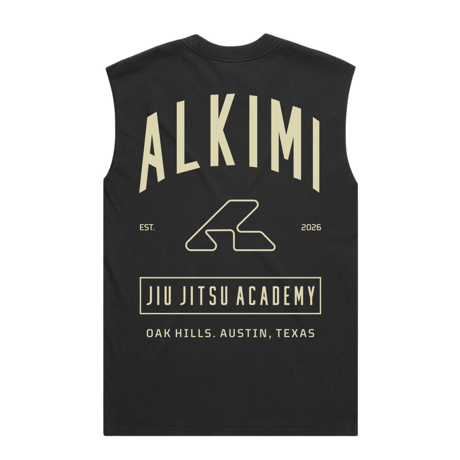 ALKIMI TANK - FADED BLACK